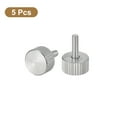 thumbnail image 3 of Unique Bargains Vis Moletées M3x10mm pour Pouce, Lot de 5 Boulons Plats à Tête Moletée en Acier Inoxydable 304, 3 of 5