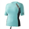 thumbnail image 2 of Body Glove 11184W-M-BLU-GRY Womens Performance Rashguard - Blue & Gray, Medium, 2 of 5