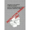 Brother UM 103D Overlock Serger Machine Owners Instruction Manual
