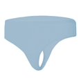 thumbnail image 3 of Tanga Secret Treasures Talla G Básica Rayada Azul, 3 of 3