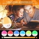thumbnail image 3 of Light alarm clock, LED children's night light with 2 alarms, 7 alarm tones / FM radio 20 brightness levels / 16 volume adjustable, 3 of 5