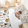 thumbnail image 4 of Erosebridal Happy Camping Bedding Comforter Set for Kids, Wild Bear Deer King Bedding Sets, Reversible, 7pcs, 4 of 6