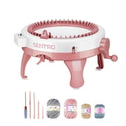 TTLIFE 48 Needle DIY Big Hand Knitting Machine Children Learning Toy Weaving Loom Knit For Scraf Knitting Tools Threader Sewing Tool