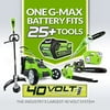 Refurbished G-MAX 8 in. 40-Volt Cordless Pole Saw with 2.0ah Battery and Charger