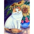 thumbnail image 1 of 11 x 15 in. Cat Flag Garden Size, 1 of 1