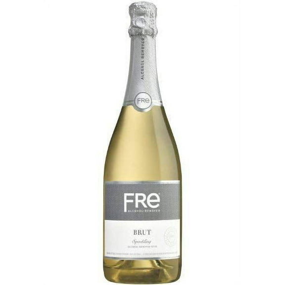 Sutter Home Fre Brut Non-alcoholic Champagne Wine - The best NA Brut on the market! (6 Bottles)
