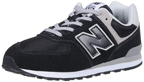 New Balance Boys' 574v1 Essentials Sneaker, Black/Grey, 55 M US Toddler | Walmart Canada