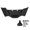 Black, variant on Fanoery Aerodynamic Spoiler Wing Kit Enhanced Downforce Stability for Bike S1000R M1000R