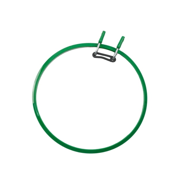 Embroidery Hoop Cross Stitch Spring Tension Frame Adult DIY Display Supplies green