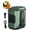 Green, variant on Outdoor Digital Display Waist Fan, Shirt Fans That Blow Cold Air (Green) | Hands Free LED Light Belt Clip Fan with Multi Speed Adjustable Air Flows, Hip Clip Fan for Outdoor Work Camping Travel
