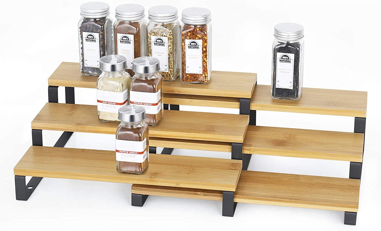 Wood 3-Tier Expandable Spice Rack - Threshold™