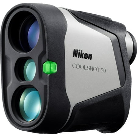 Nikon COOLSHOT 50i Golf Rangefinder with OLED Display w/ Mount - (Renewed)