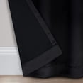 thumbnail image 5 of Eclipse Solid Thermapanel Room Darkening Rod Pocket 54 x 84 Panel in Black, 5 of 8