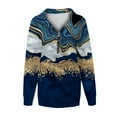 thumbnail image 3 of 2023 Chandail en Molleton de Mode pour Femmes 50 % de Rabais Liquidation Mode T-shirt Imprimé Ample Manches Longues Blouse Col Rond Hauts Décontractés Chandail en Molleton à Capuche, 3 of 3