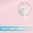 thumbnail image 4 of Papel Tapiz Autoadhesivo Uxcell 22" x 197" Impermeable Papel de Pared Frosted Rosa, 4 of 7