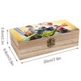 thumbnail image 2 of La Guerra de las Galaxias Caja Organizadora de Madera Rústica - Caja Decorativa Multifuncional para Escritorio, Hogar, Oficina, Joyas y Manualidades, 2 of 6