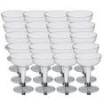 thumbnail image 1 of CP 4 oz. Clear 2-Piece Plastic Champagne Glass - 20/Pack | Effervescent Toasts in Clear Plastic Flutes, 1 of 1