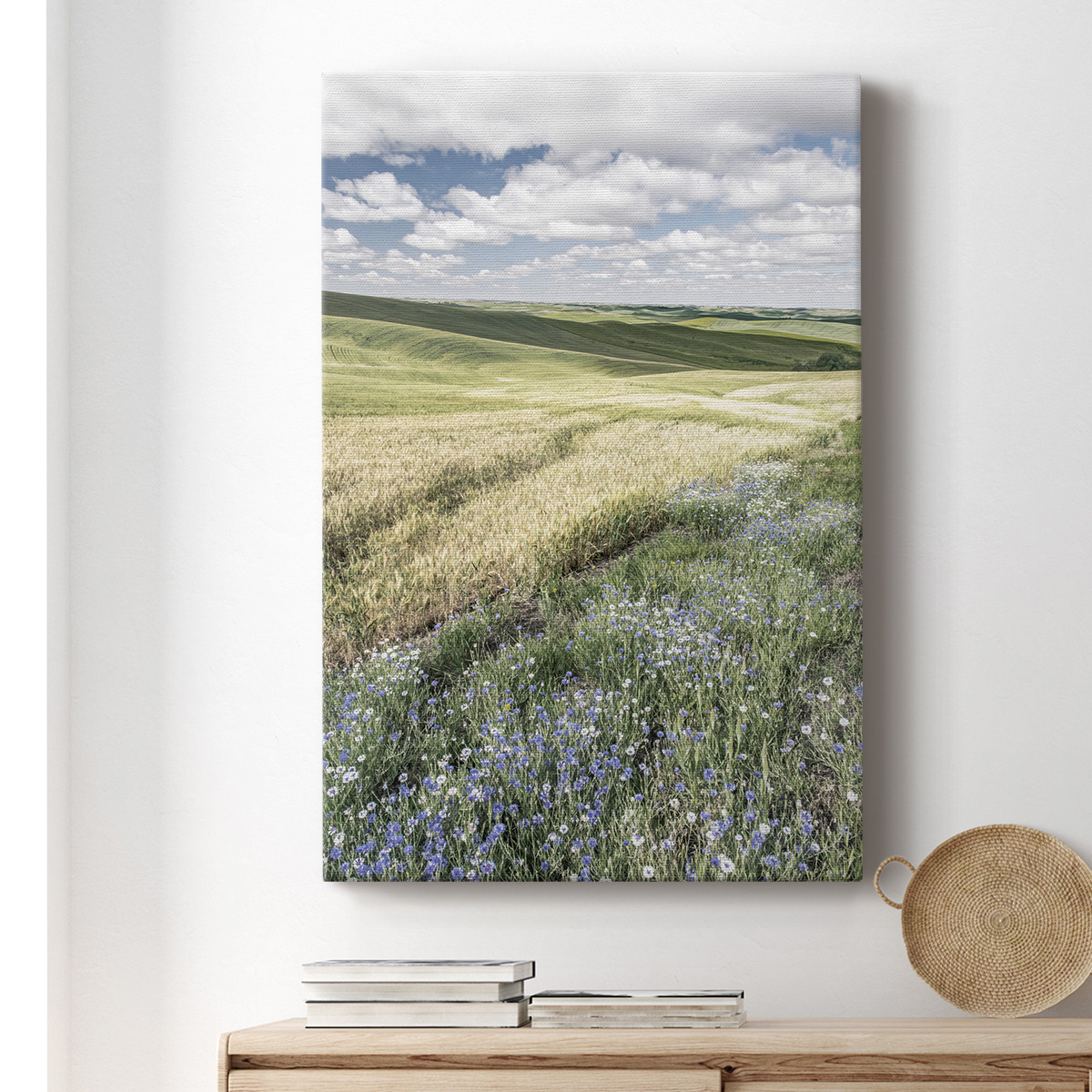 Wildflower Farm Premium Gallery Wrapped Canvas - Ready to Hang