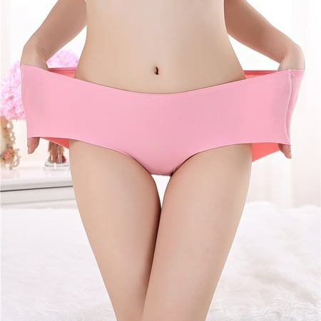 

GeweYeeli Women s Seamless Soft Lingerie Briefs Underwear Panties Underpants