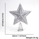 thumbnail image 3 of Adornos para árbol de Navidad, bolas colgantes, adornos de estrellas, campanas de metal doradas, blancas y rojas, decoraciones navideñas para el hogar, suministros para fiestas, 3 of 5
