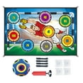 thumbnail image 2 of Juego de fútbol, ​​accesorio de regalo para niños, niñas, lanzamiento de objetivo, juego de fiesta, juguete deportivo interactivo para parque, césped Estilo A, 2 of 9