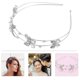 thumbnail image 2 of Diadema elegante con doble banda de diamantes de imitación para mujer para fiestas, 2 of 7
