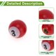 thumbnail image 5 of Tapas de Válvula de Neumático Decorativas Forma de Billar Rojo 7x19mm Plástico Cobre 4 Pcs, 5 of 7