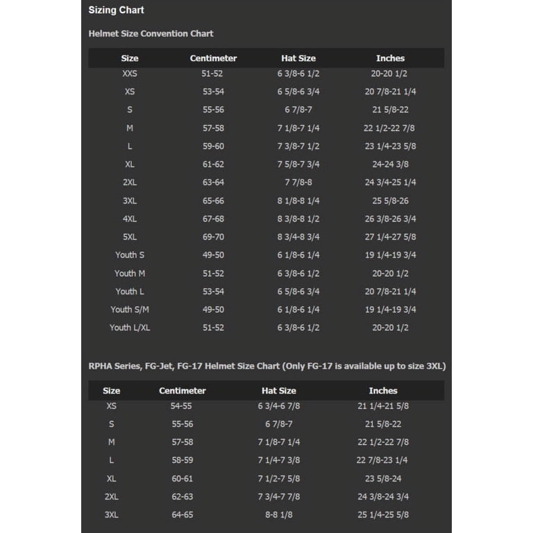 motocross helmet size chart shoei X-Fifteen Guide Sierra BMW Motorcycle The Shoei J VFX-EVO, Black, X-Small