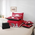 thumbnail image 5 of Twin Comforter Set 7 Pieces, All Season Reversible Bed in a Bag Twin, Ultra Soft Twin Bedding Set with Baseball Comforter, Flat Sheet, Fitted Sheet, Pillowcases, Pillow Shams,Cincinnati, 5 of 5