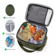thumbnail image 3 of Lonchera Térmica Bolsa De Almuerzo Portátil Fiambrera Escolar Verde, 3 of 5
