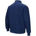 thumbnail image 3 of Men's Colosseum Navy Toledo Rockets Tortugas Logo Quarter-Zip Jacket, 3 of 3