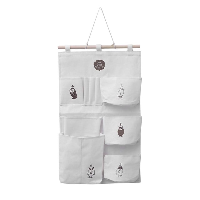 Sac Mural Simple et à la Mode, Sac de Rangement Multi-Poches pour Placard, Rangement de Magazines sur la Porte