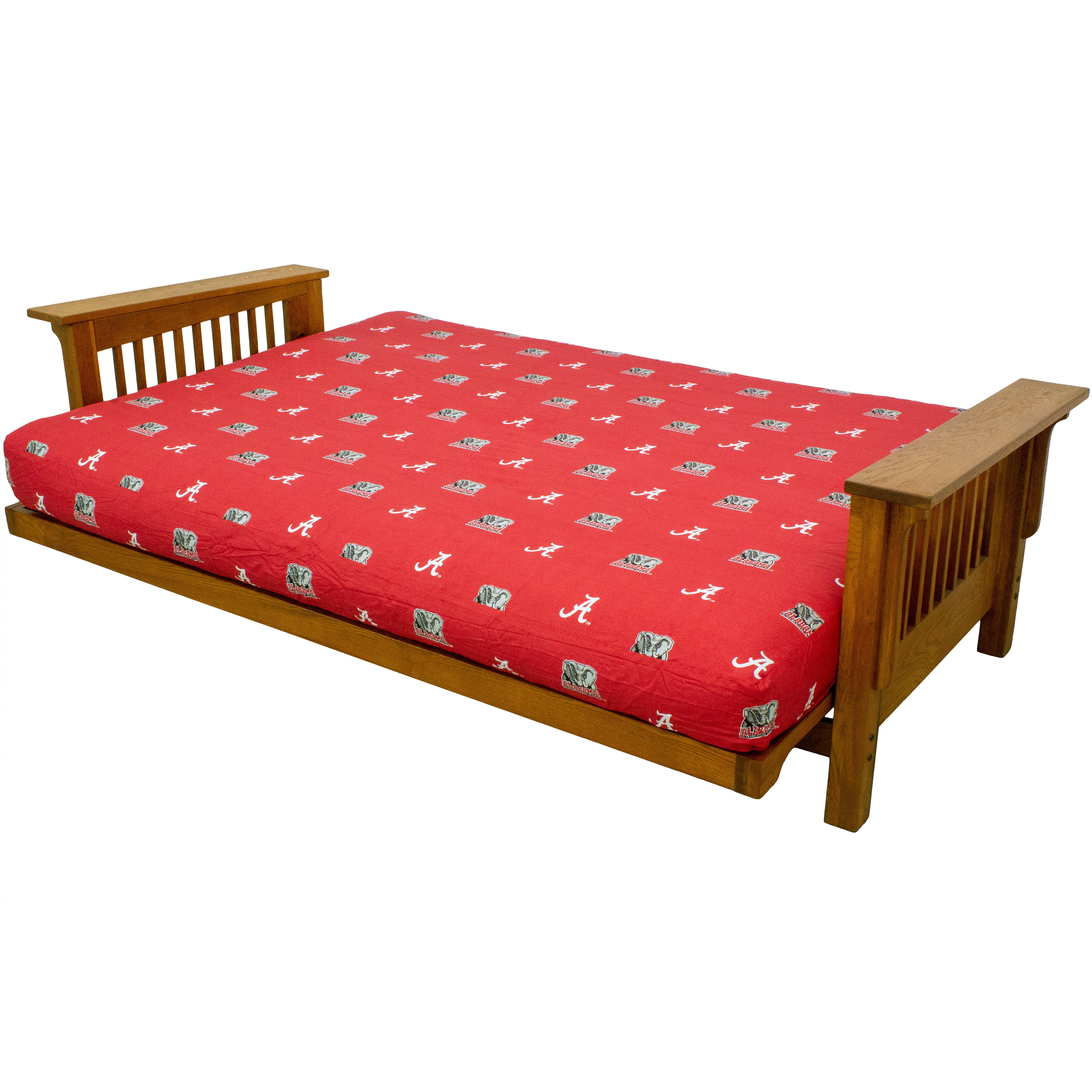 Alabama Crimson Tide Futon Cover - Full size fits 6 and 8 inch mats