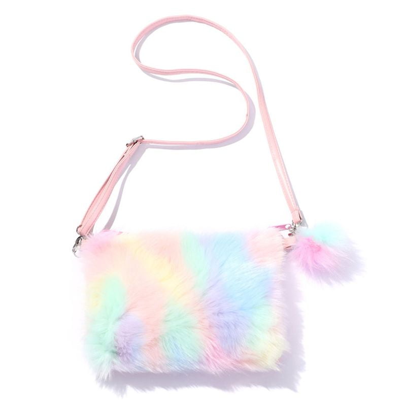 Hippy Style rainbow purse Small festival purse Rainbow Purse 