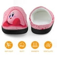 thumbnail image 5 of Kids Slippers Kirby House Slippers Warm Soft Plush Slipper Anti-Slip Winter House Shoes for Boys Girls, 5 of 7