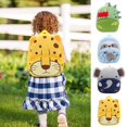 thumbnail image 1 of Mochila para infantil - Mochila para niños mona con correas acolchadas, 26x24x10cm, espacioso espacio para guardería y preescolar, 1 of 5