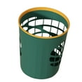 thumbnail image 6 of Garbage Container Round Durable Toilet Waste Bins for Toilet Bathroom Office green, 6 of 6