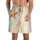 thumbnail image 1 of Balery Starfish On The Sand Beach Traje de Baño Estilo Hawaiano para Hombre, Shorts de Secado Rápido con Bolsillos-3X-Large, 1 of 6