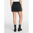 thumbnail image 4 of Madden NYC Women's Embroidered Bow Denim Skirt, Sizes XXS-XXL, 4 of 5
