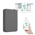 Smart Essential Oil Diffuser Bluetooth APP Control Battery Wall Mounted