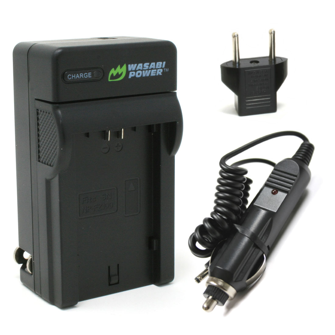 Wasabi Power Battery Charger for Sony NPFZ100, BCQZ1