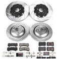 thumbnail image 3 of PowerStop Front and Rear Z23 Evolution Sport Carbon-Fiber Ceramic Brake Pad and Drilled & Slotted Rotor Kit Fits: DODGE Select Models K6794, 3 of 10