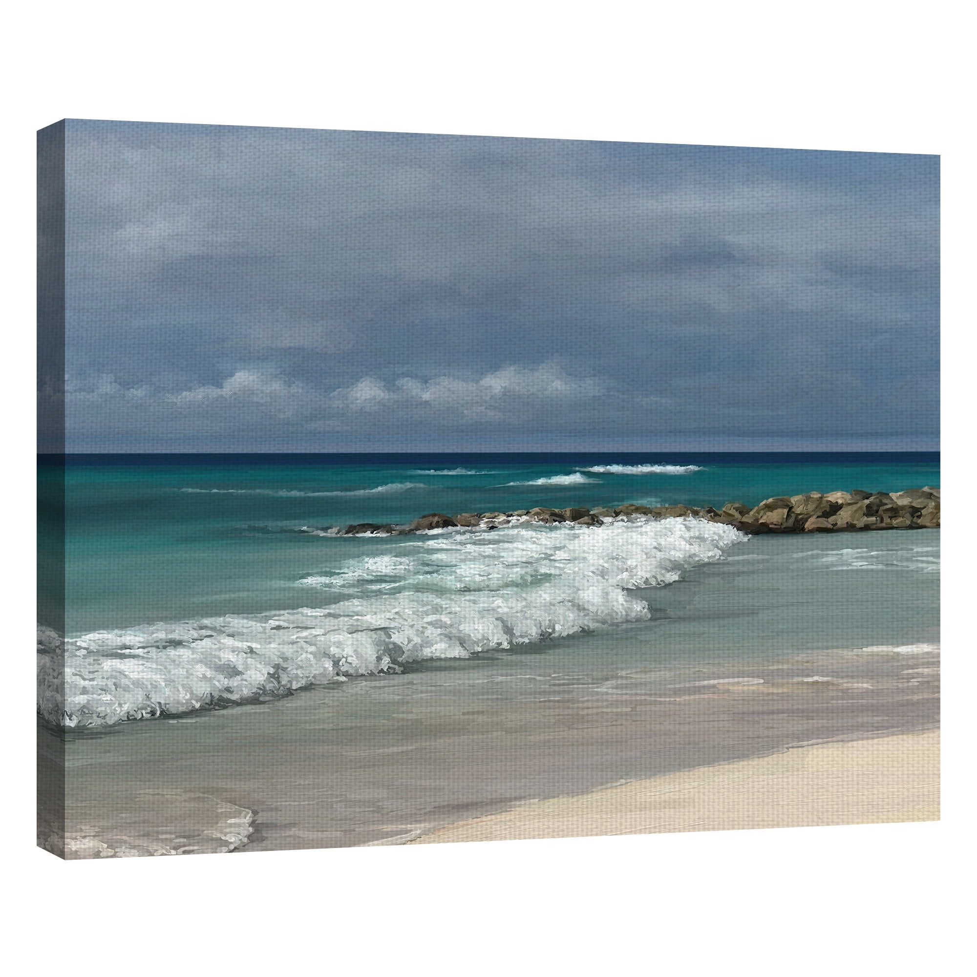 Masterpiece Art Gallery Surfside Portrait By Studio Arts Canvas Art Print 22" x 28"