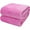 Pink, variant on Howarmer Pink Fuzzy Bed Blanket, King Size Soft Flannel Fleece Bed Throw Blankets, 90 x 108 Inch