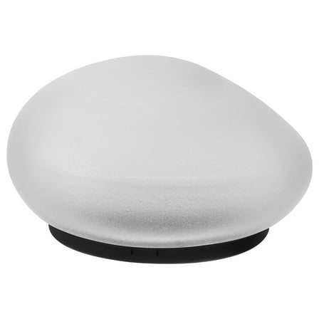 HOOWIFFY Pebble Shaped Solar Lights Multi-Color Outdoor Garden Decor Landscape Lighting