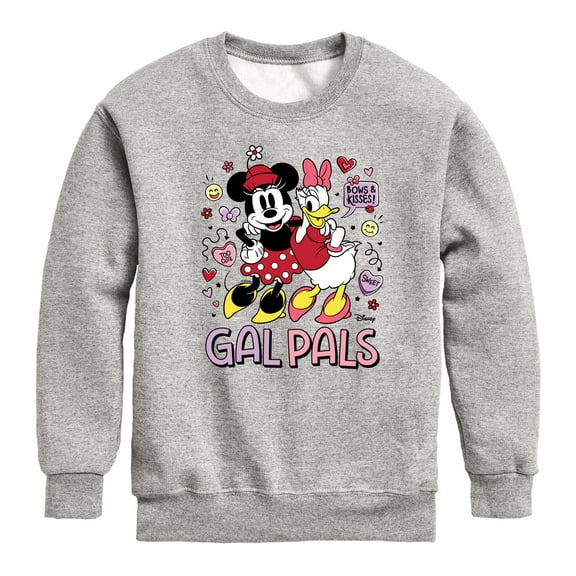 Disney - Gal Pals - Toddler & Youth Crewneck Fleece Sweatshirt