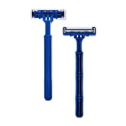 Equate 2-Blade Disposable Razors, Blue, 5 Count