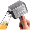 thumbnail image 4 of Abridor de botellas - Abridor de cerveza Lmaytech Abridor de botellas de cerveza Accesorios de cerveza Regalos de cerveza para hombres (plata, paquete de 2), 4 of 5