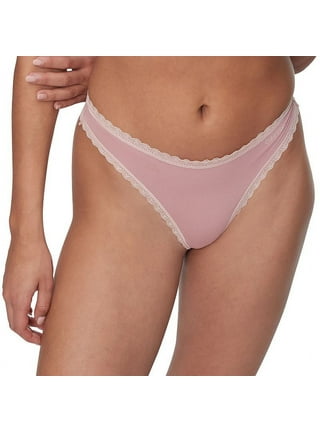Calvin Klein Women's Lace-Trim Thong Underwear QD3705