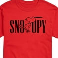 thumbnail image 3 of Peanuts - Skater Snoopy - Men's Short Sleeve Graphic T-Shirt, 3 of 6